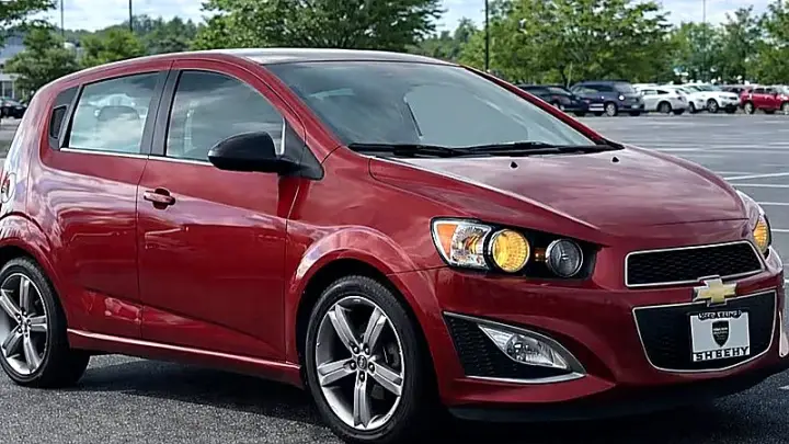 2015 CHEVY SONIC RS rental vehicle