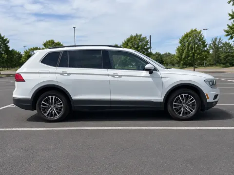 2020 Volkswagen Tiguan SEL white SUV rental Maryland BWI