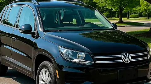 2016 Volkswagen Tiguan S black SUV rental Maryland