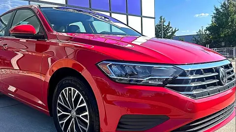 2019 Volkswagen Jetta SE red sedan rental Maryland