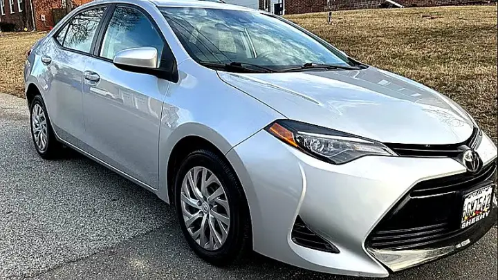 2017 TOYOTA COROLLA LE rental vehicle
